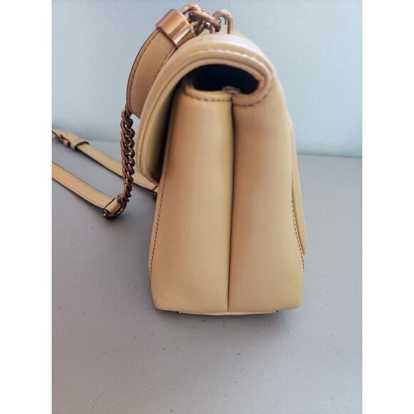 Authentic Tory Burch Kira Small Top-Handle Satchel Beeswax - Picture 12 of 16